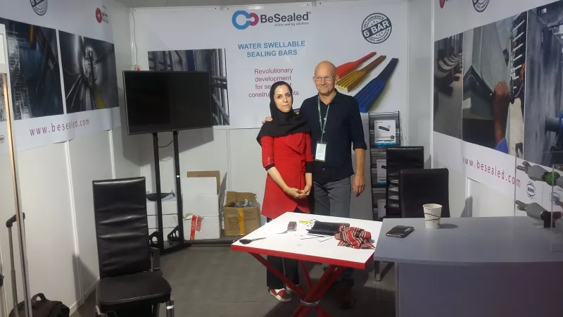 Bekina BeSealed at Watex 2015 Iran